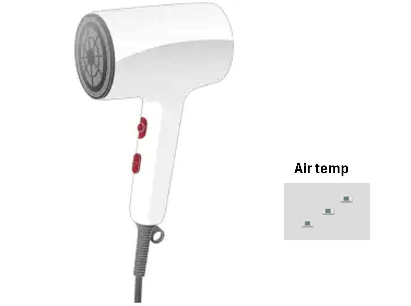 Hair dryer Temperature Sensor